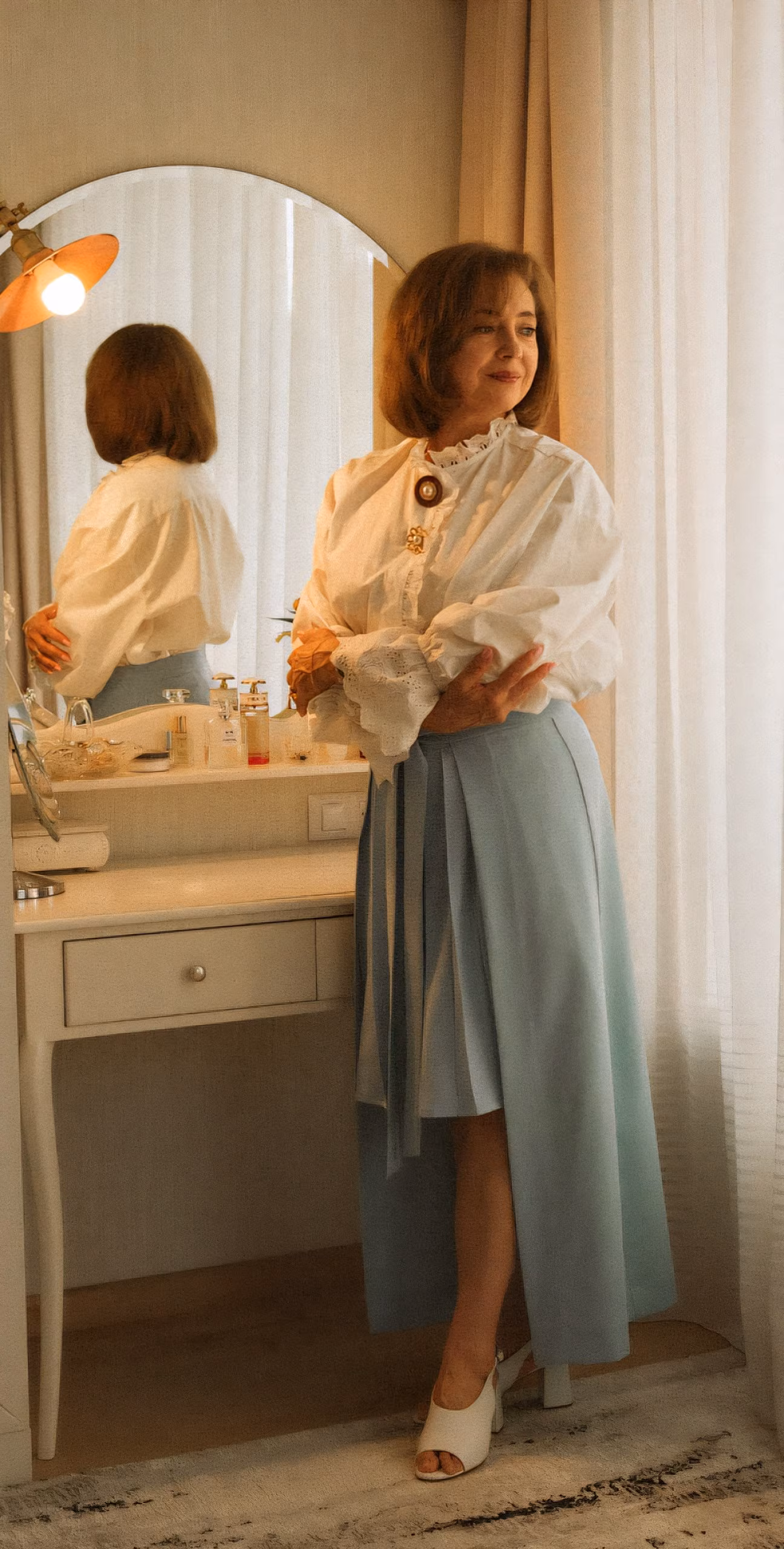 Liudmyla 53 Kyiv   Ukraine I want to wear a white dress as your bride